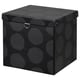 Option: NIMM Storage box with lid, spotted gray, 12 ½x11 ¾x11 ¾ "