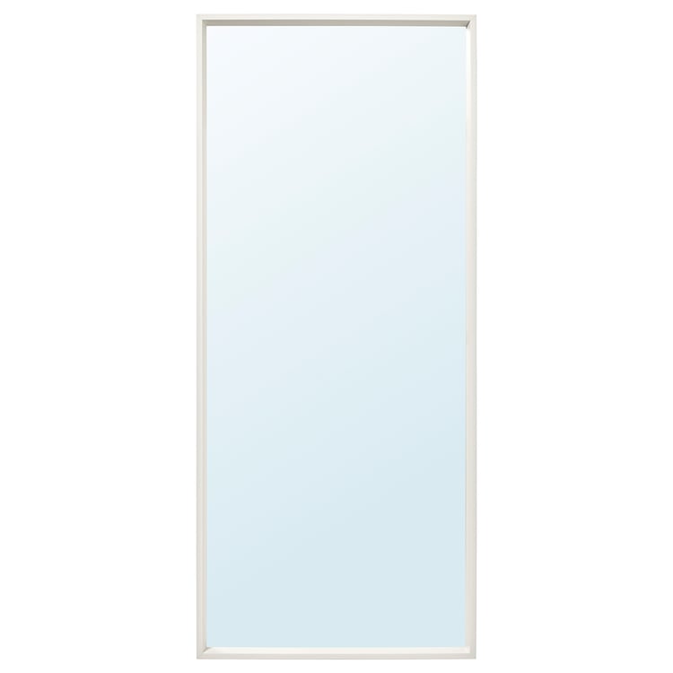 NISSEDAL mirror, white, 255/8x59" IKEA