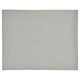 NISSÖGA Place mat, white/gray, 17 ¾x13 ¾ "