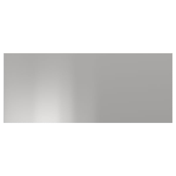 NOGSTA Drawer front, stainless steel, 24x10 "
