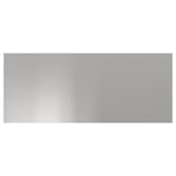NOGSTA Drawer front, stainless steel, 24x10 "