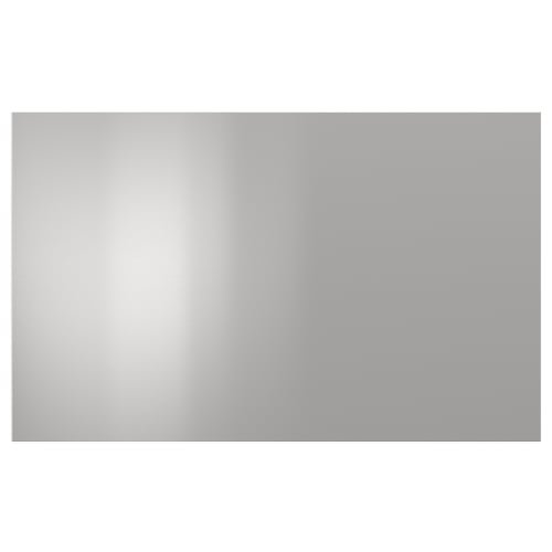 NOGSTA stainless steel kitchen panel, rectangular, sleek and modern design.