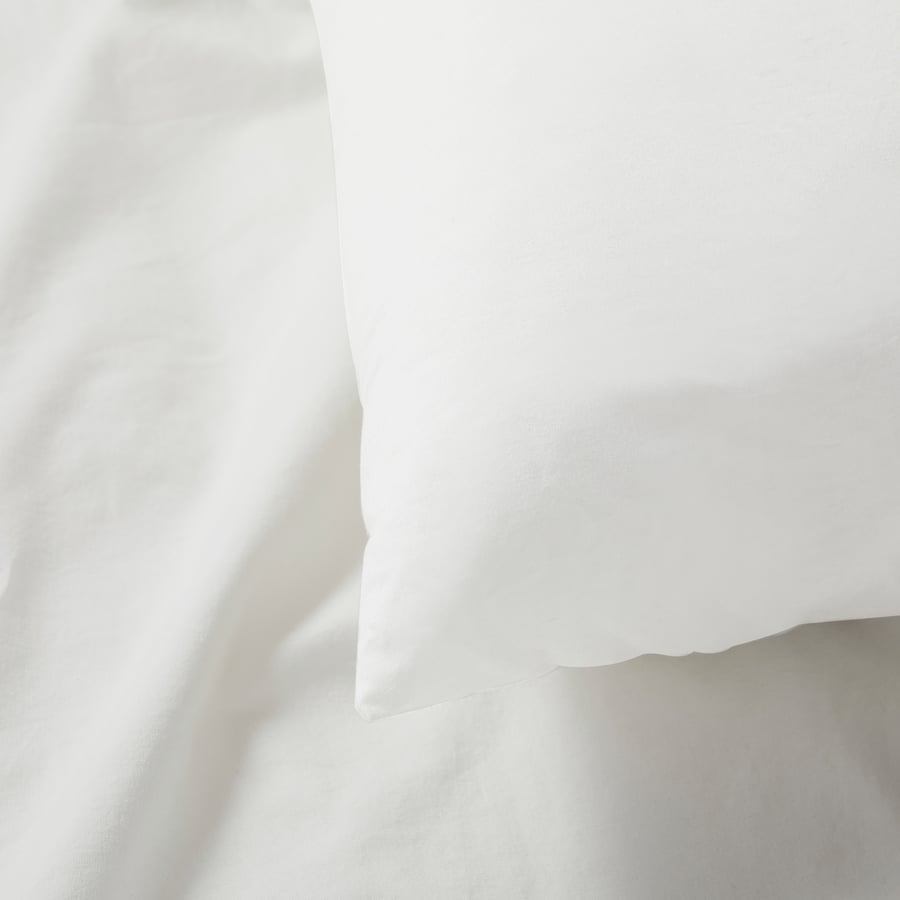 NONNEA pillowcase for body pillow, white, 20x50" IKEA