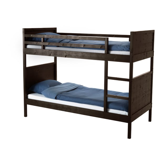 Norddal Bunk Bed Frame Black Brown Ikea