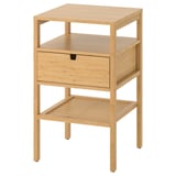 NORDKISA Nightstand, bamboo, 15 3/4x15 3/4 "