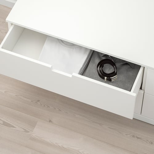 NORDLI 4drawer dresser, white, 63x211/4" IKEA