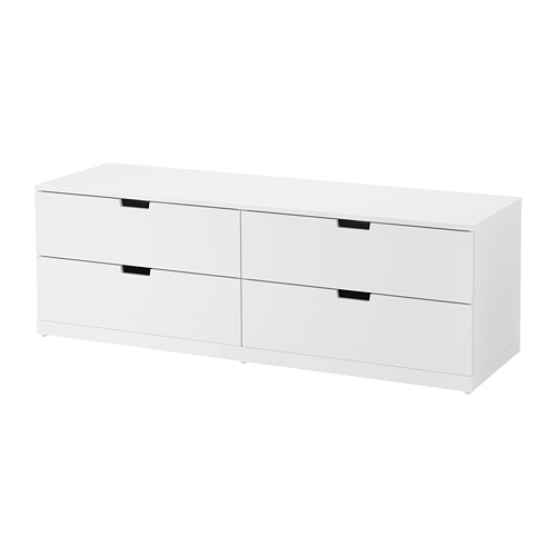 NORDLI 4drawer dresser white IKEA