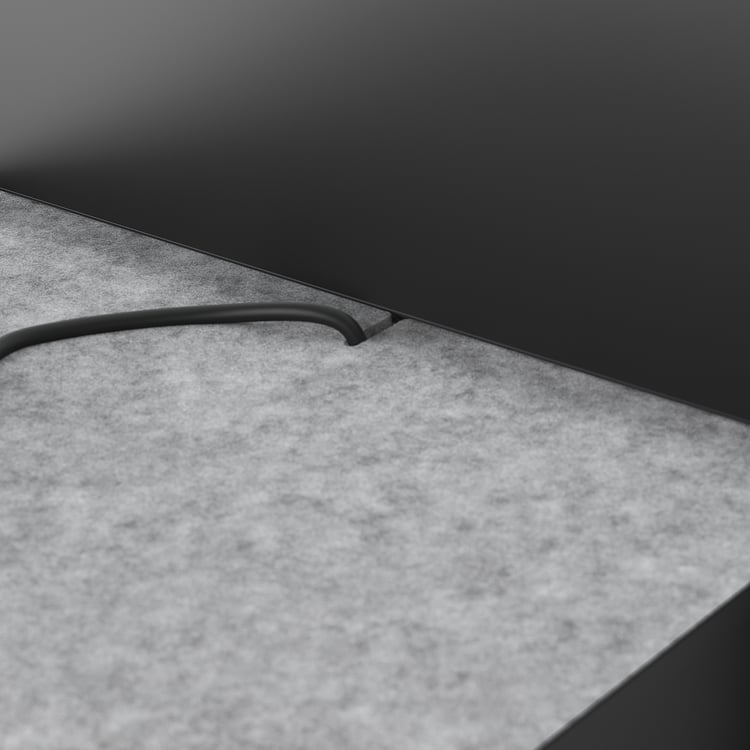 NORDLI headboard, anthracite, 707/8/76" IKEA