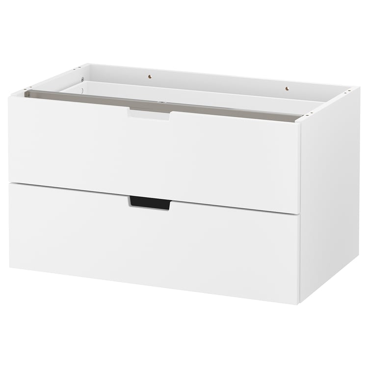 NORDLI Modular 2drawer chest, white, 311/2x173/4" IKEA