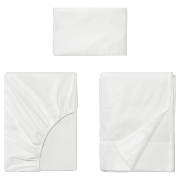 NORDRUTA Sheet set, white, Twin