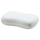 Ergonomic pillow, side/back sleeper