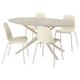 NORRMJÖLE / SKÅLSTA Table and 4 chairs