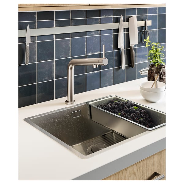 Safe and tidy kitchen with Inoxa under-sink baskets - Inoxa