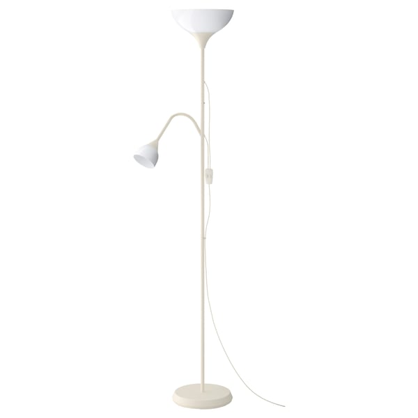 Not Floor Uplight Reading Lamp White White Ikea