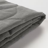 NYHAMN Cover for sleeper sofa, Knisa gray/beige