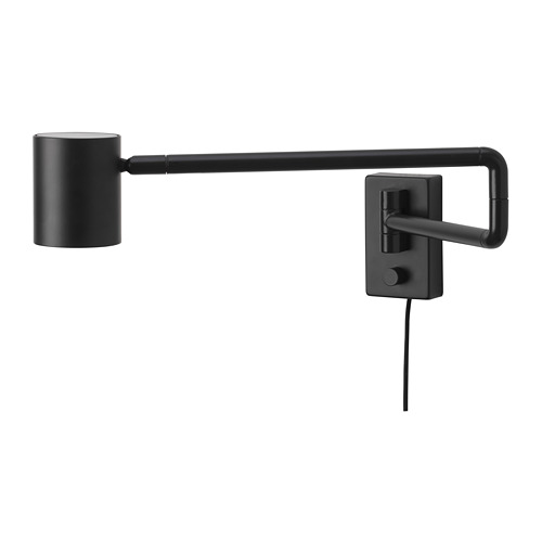 NYMÅNE Wall lamp with swing arm IKEA