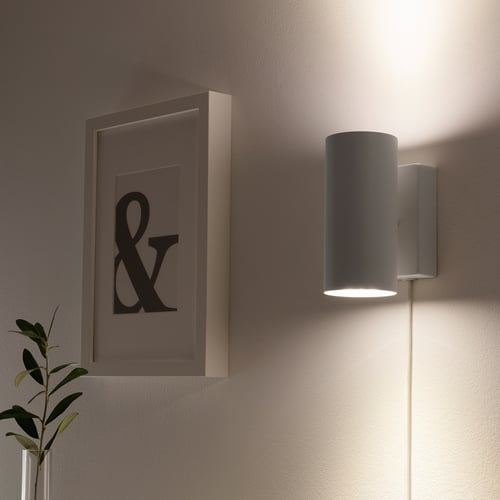 NYMÅNE Wall up/downlight, white