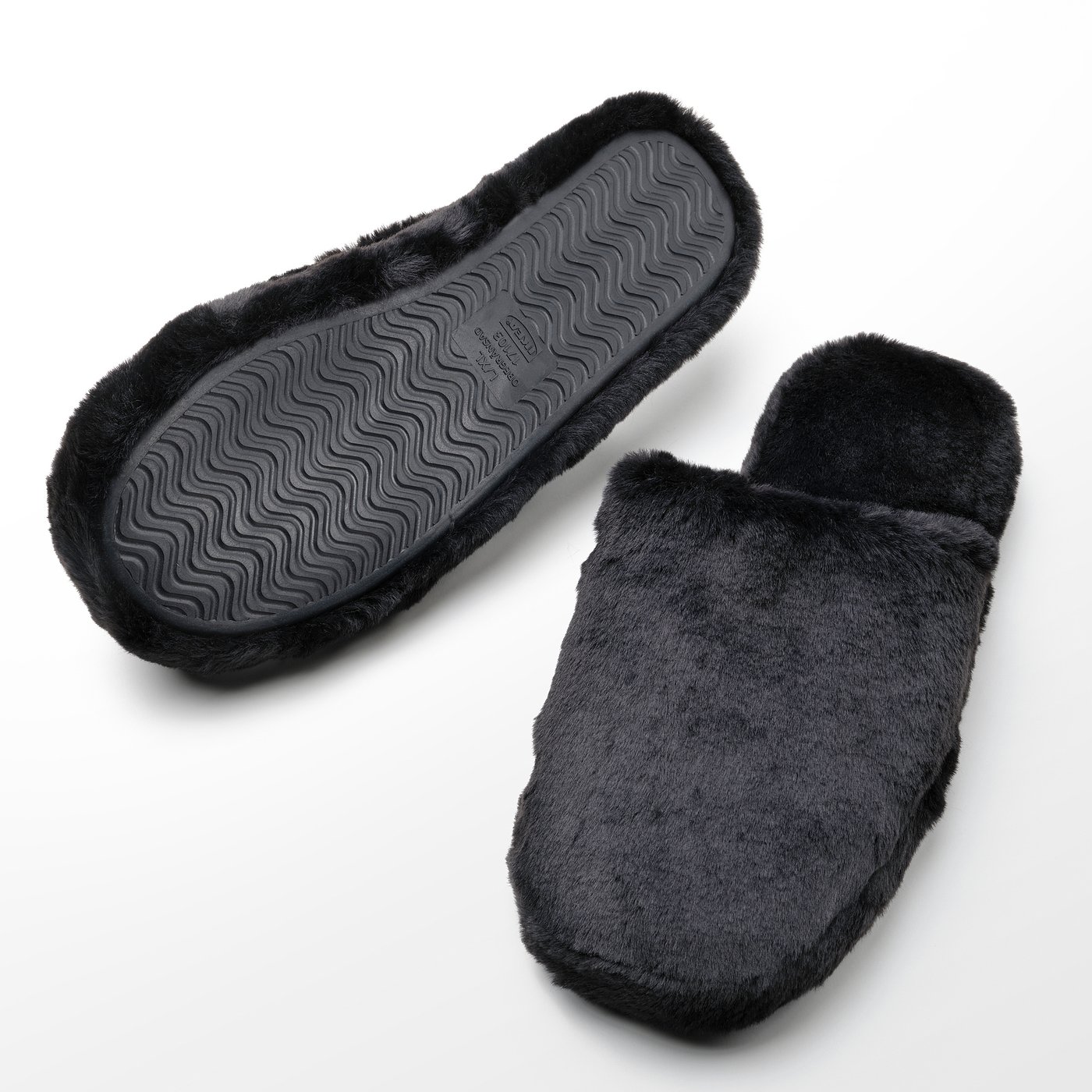 OBEGRÄNSAD Slippers, black, L/XL IKEA