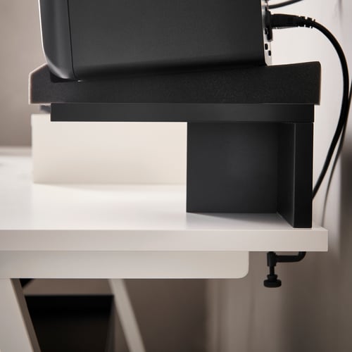 OBEGRÄNSAD Speaker stand, black, 97/8x97/8" IKEA