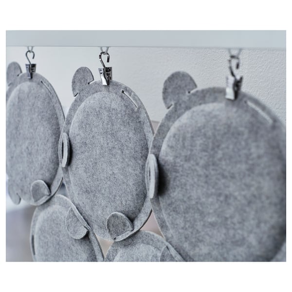 ODDLAUG Sound absorbing panel gray IKEA