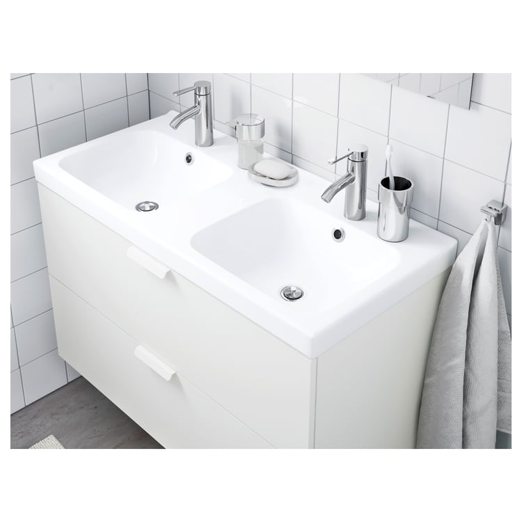 ODENSVIK Double bowl sink, 40 1/2x19 1/4x2 3/8" - IKEA