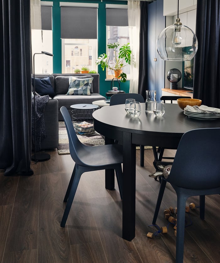 ODGER Chair, blue IKEA