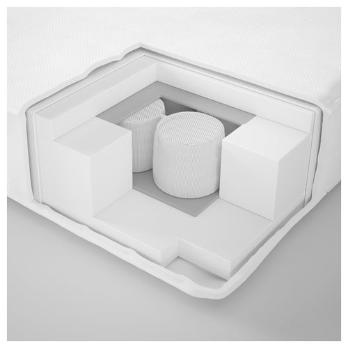 ÖMSINT Pocket spring mattress f/extend bed, 38 1/4x74 3/4" IKEA