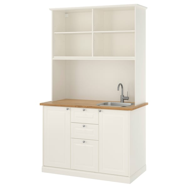 ÖNNERUP Kitchenette, off-white, 51 1/8x25 1/4x86 1/4 "