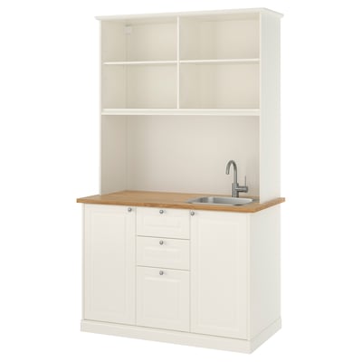 ÖNNERUP Kitchenette, off-white, 51 1/8x25 1/4x86 1/4 "