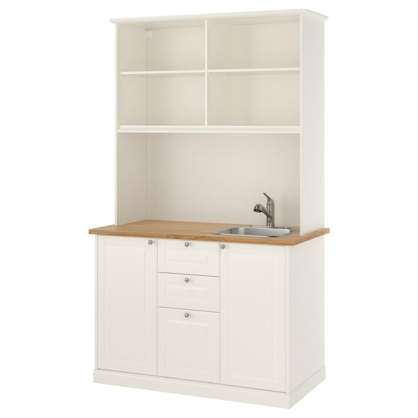 ÖNNERUP Kitchenette, off-white, 51 1/8x25 1/4x86 1/4 "