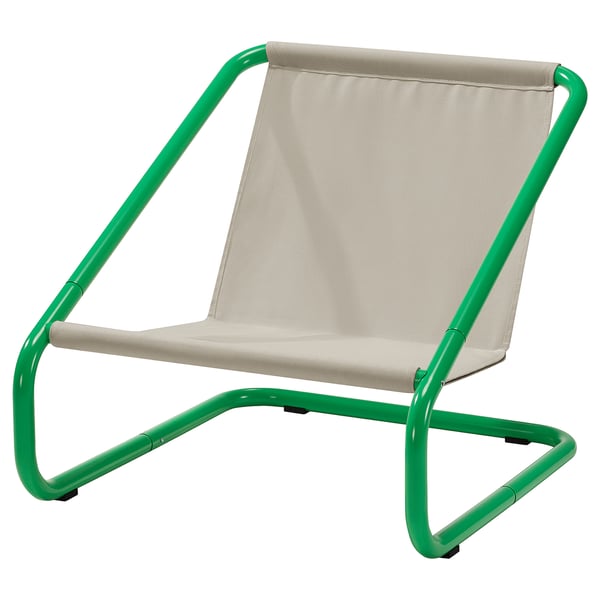 ÖNNESTAD Armchair frame, green