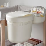 ÖNSKLIG Racks for changing table, set of 4, white