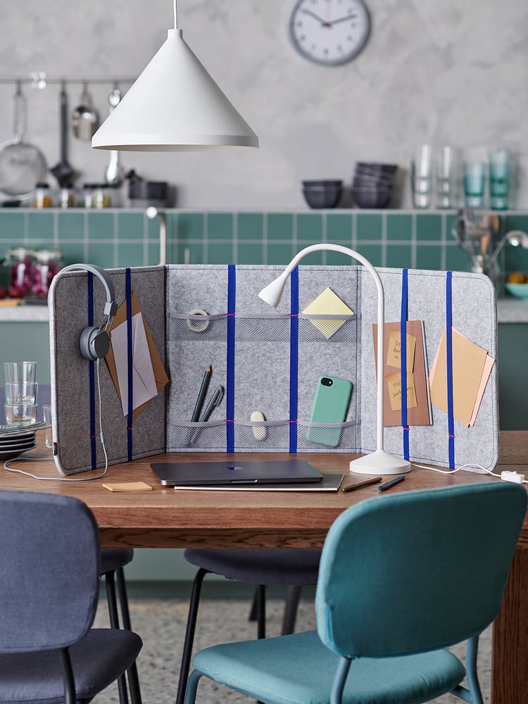 ÖVNING Desk divider with compartments IKEA