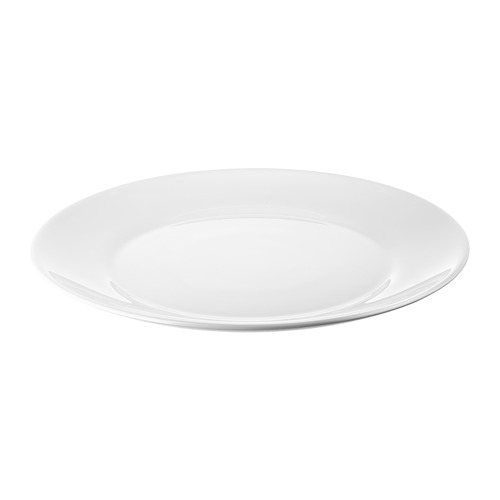 OFTAST Plate, white, 9 ¾ "