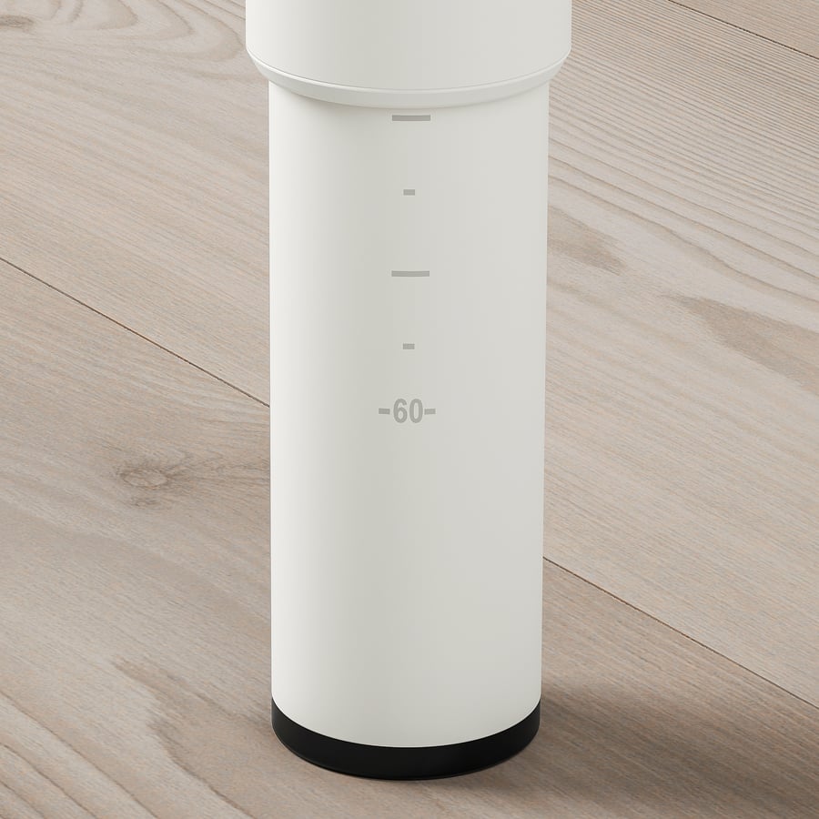 OLOV Leg, adjustable, white - IKEA US