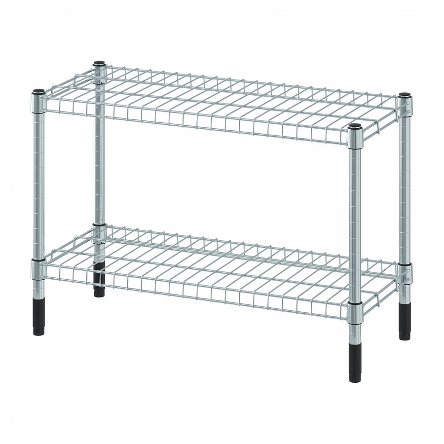 OMAR shelf unit, galvanized, 235/8x97/8x153/4" IKEA