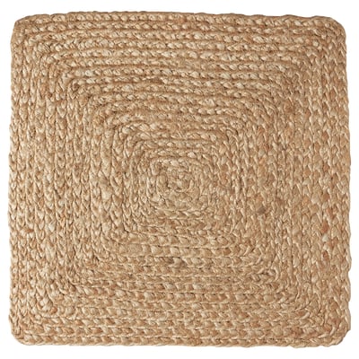 OMBONAD Placemat, jute braided, 15x15 "