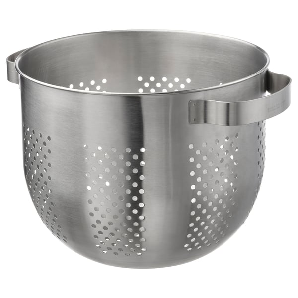 ORDNING Utensil holder, stainless steel, Height: 7 1/8 Diameter