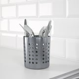 ORDNING Utensil holder, stainless steel, 5 3/8 "
