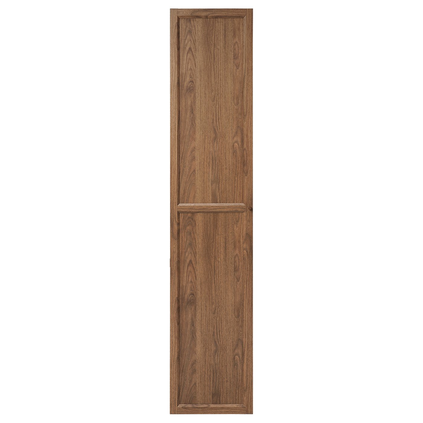 OXBERG door, brown walnut effect, 151/2x753/4
