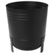 PÄRLRÖNN Plant pot, indoor/outdoor/black, 12 ½ "