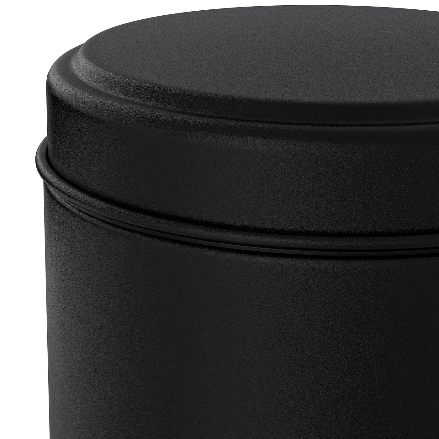 Trash can, black 5