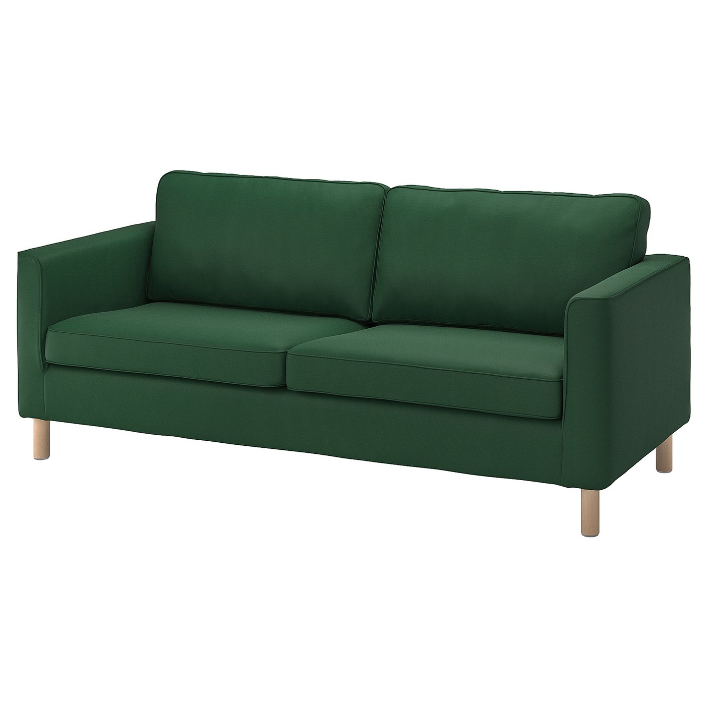 PÄRUP Sofa, Vissle dark green - IKEA
