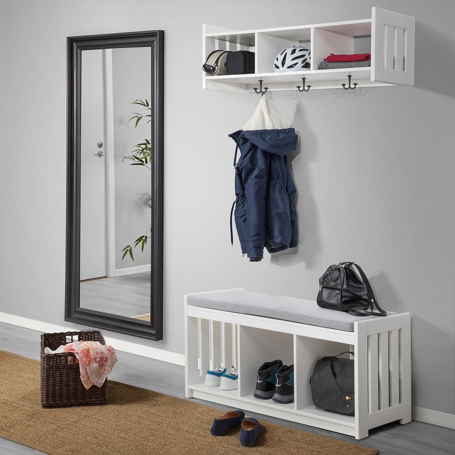 PANGET storage bench, white IKEA