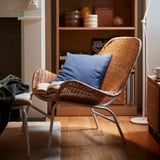 PARADISBUSKE Cushion cover, blue, 20x20 "