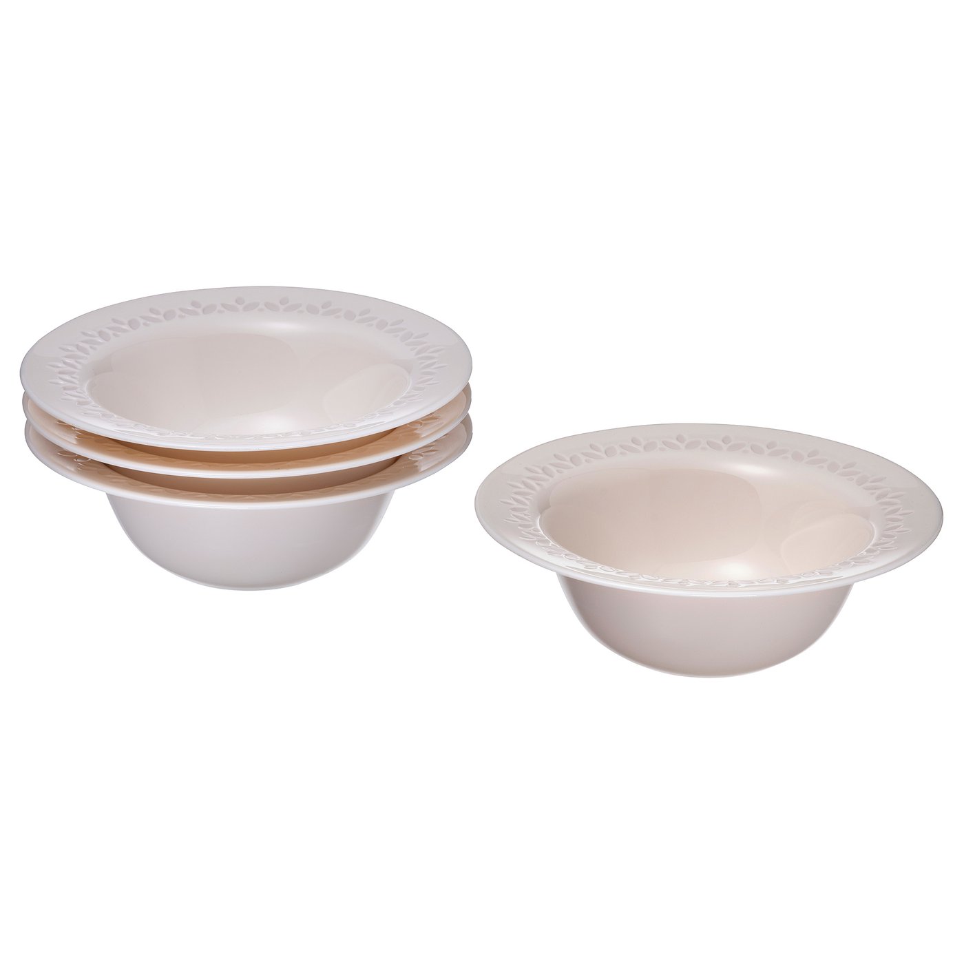 PARADISISK bowl, off-white, 6 ½