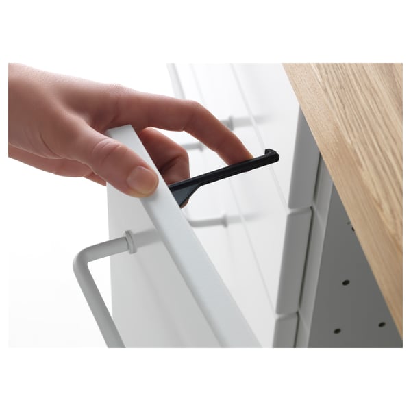 Patrull Drawer Cabinet Catch Black Ikea