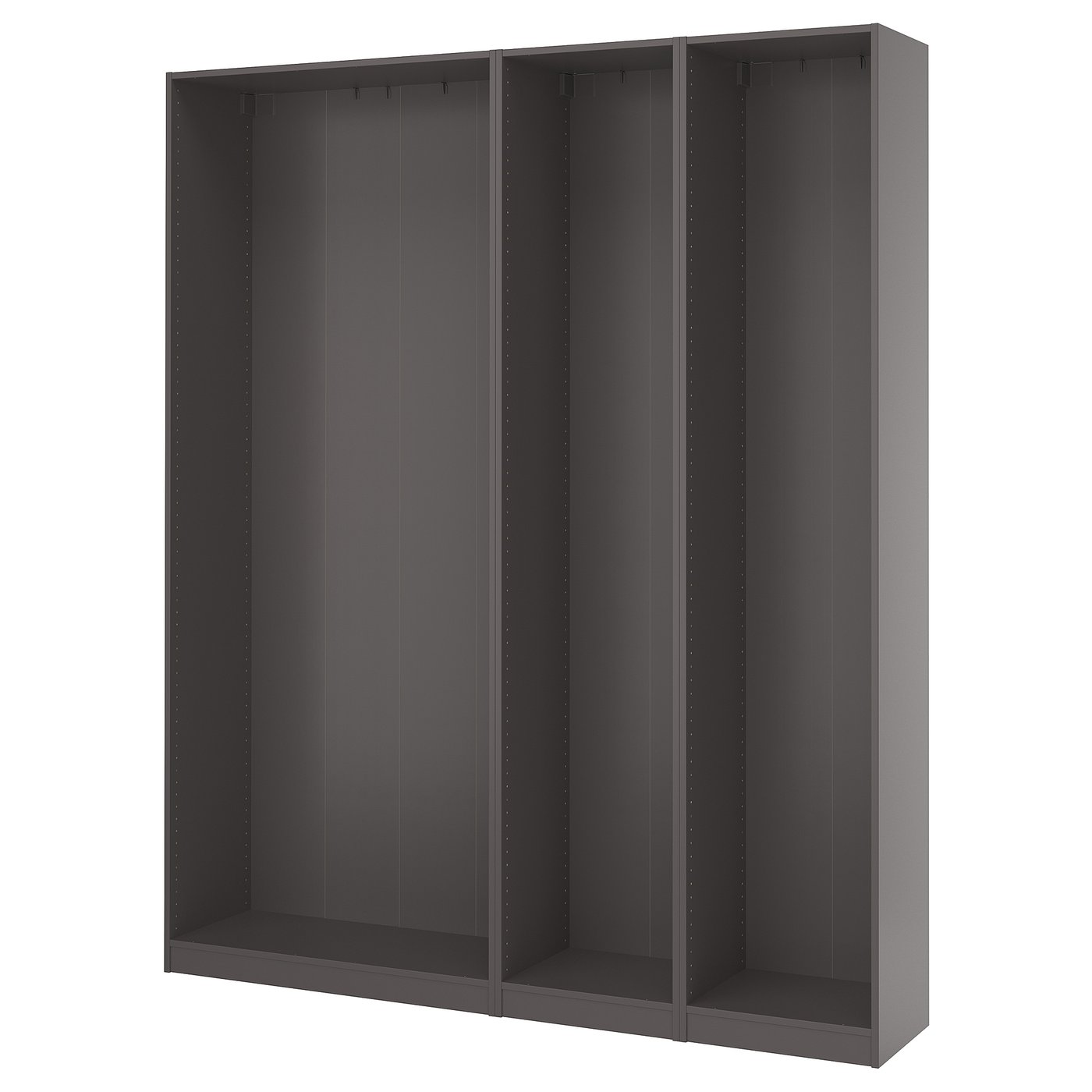3 Wardrobe Frames, Dark Gray