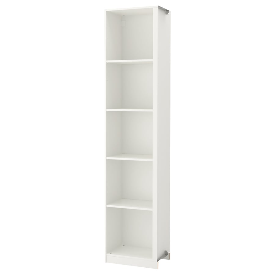 PAX addon corner unit with 4 shelves, white, 207/8x133/4x927/8" IKEA