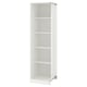 PAX Add-on corner unit with 4 shelves, white, 20 7/8x22 7/8x79 1/8 "